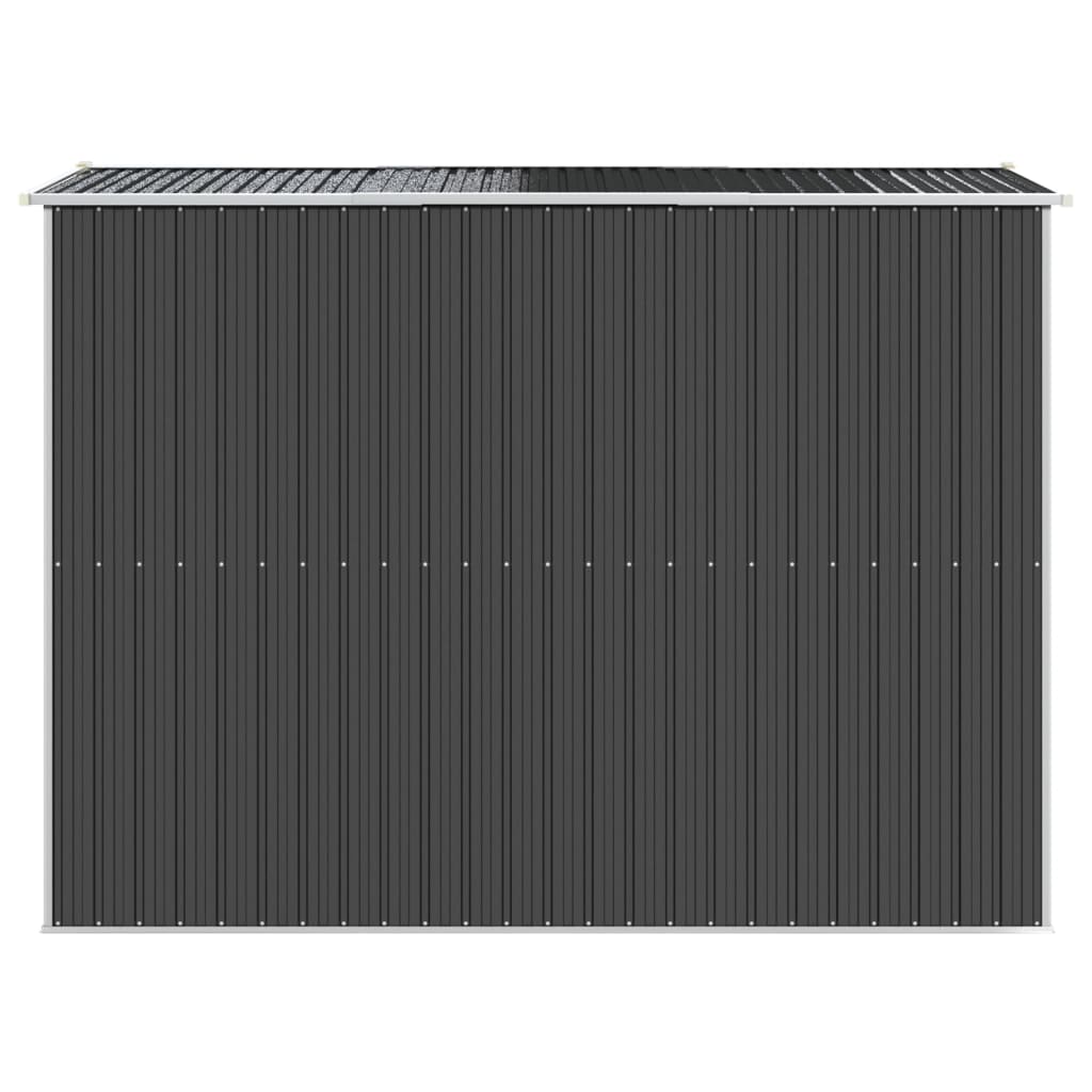Sodo pašiūrė, antracito, 192x274x223cm, galvanizuotas plienas Sodo pašiūrė, antracito, 192x274x223cm, galvanizuotas plienas - Image 5