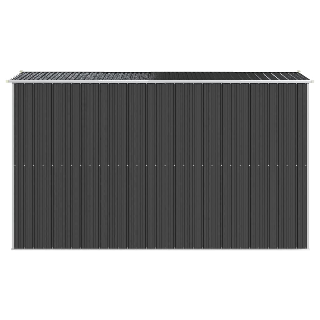 Sodo pašiūrė, antracito, 192x357x223cm, galvanizuotas plienas Sodo pašiūrė, antracito, 192x357x223cm, galvanizuotas plienas - Image 5