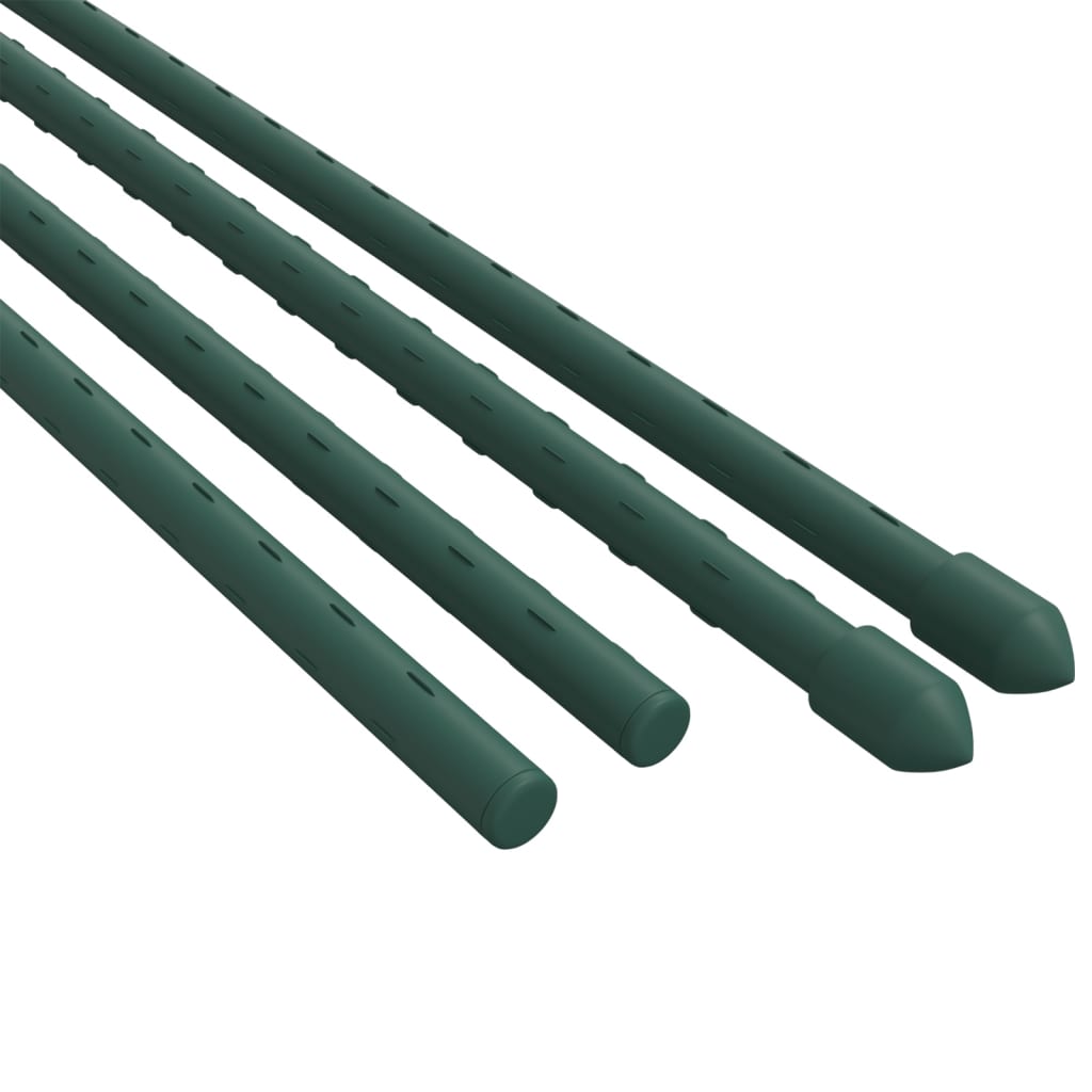 Sodo augalų kuoliukai, 30vnt., žalios spalvos, 90cm, plienas Sodo augalų kuoliukai, 30vnt., žalios spalvos, 90cm, plienas - Image 4