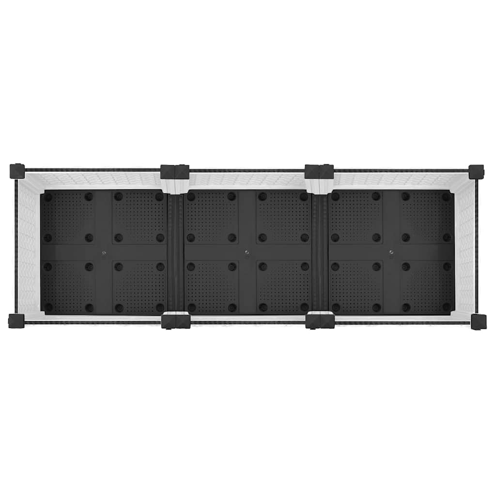 Aukštas lovelis, 120x40x23cm, polipropilenas Aukštas lovelis, 120x40x23cm, polipropilenas - Image 5
