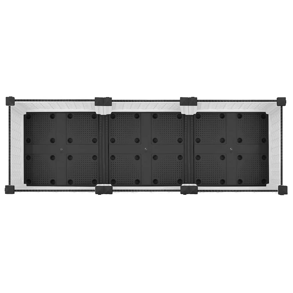 Aukštas lovelis, 120x40x71 cm, polipropilenas Aukštas lovelis, 120x40x71 cm, polipropilenas - Image 5