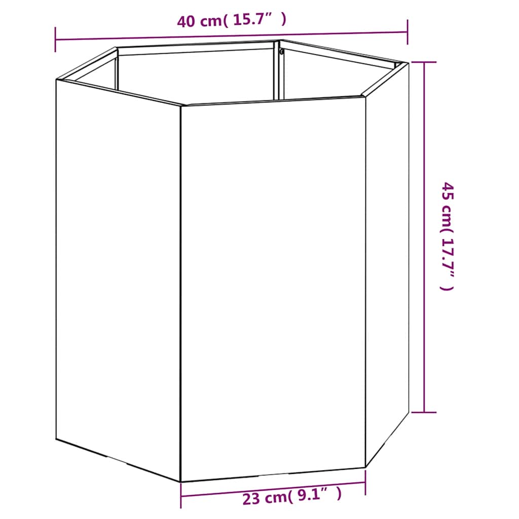 Lovelis, rūdžių spalvos, 40x40x45cm, Corten plienas Lovelis, rūdžių spalvos, 40x40x45cm, Corten plienas