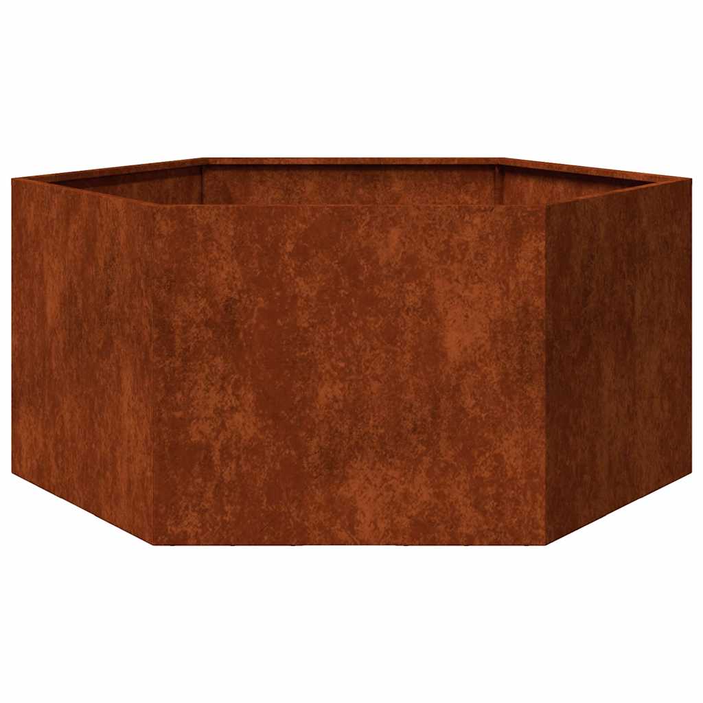 Lovelis, rūdžių spalvos, 90x90x45cm, Corten plienas Lovelis, rūdžių spalvos, 90x90x45cm, Corten plienas - Image 7