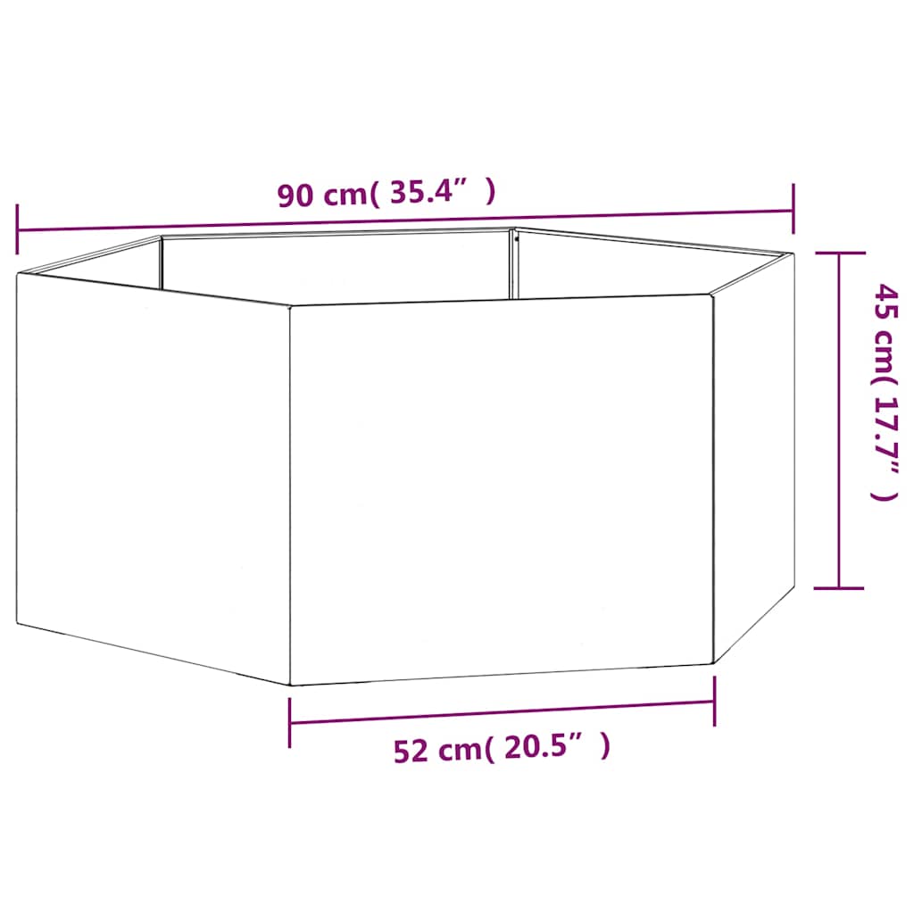 Lovelis, rūdžių spalvos, 90x90x45cm, Corten plienas Lovelis, rūdžių spalvos, 90x90x45cm, Corten plienas