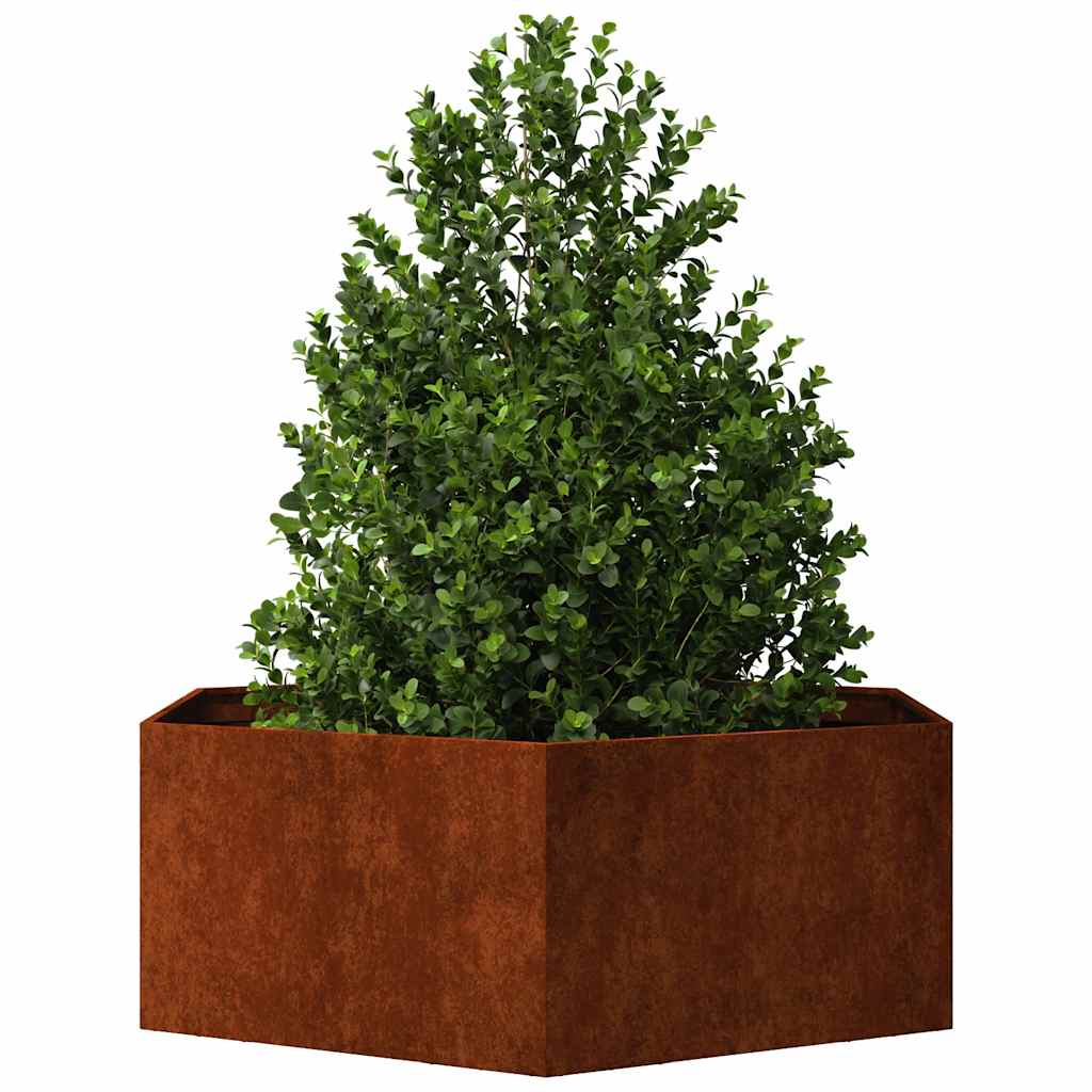 Lovelis, rūdžių spalvos, 138x120x45 cm, Corten plienas Lovelis, rūdžių spalvos, 138x120x45 cm, Corten plienas - Image 3
