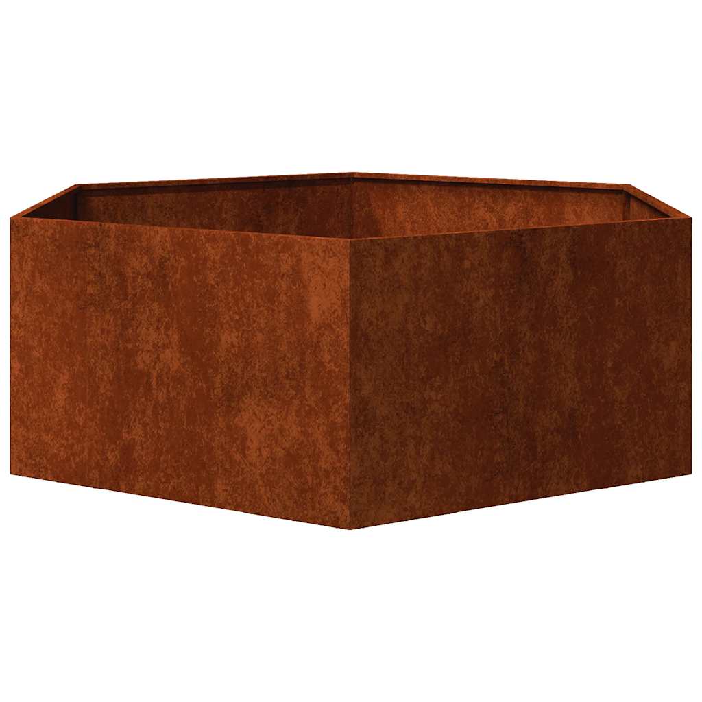 Lovelis, rūdžių spalvos, 138x120x45 cm, Corten plienas Lovelis, rūdžių spalvos, 138x120x45 cm, Corten plienas - Image 6