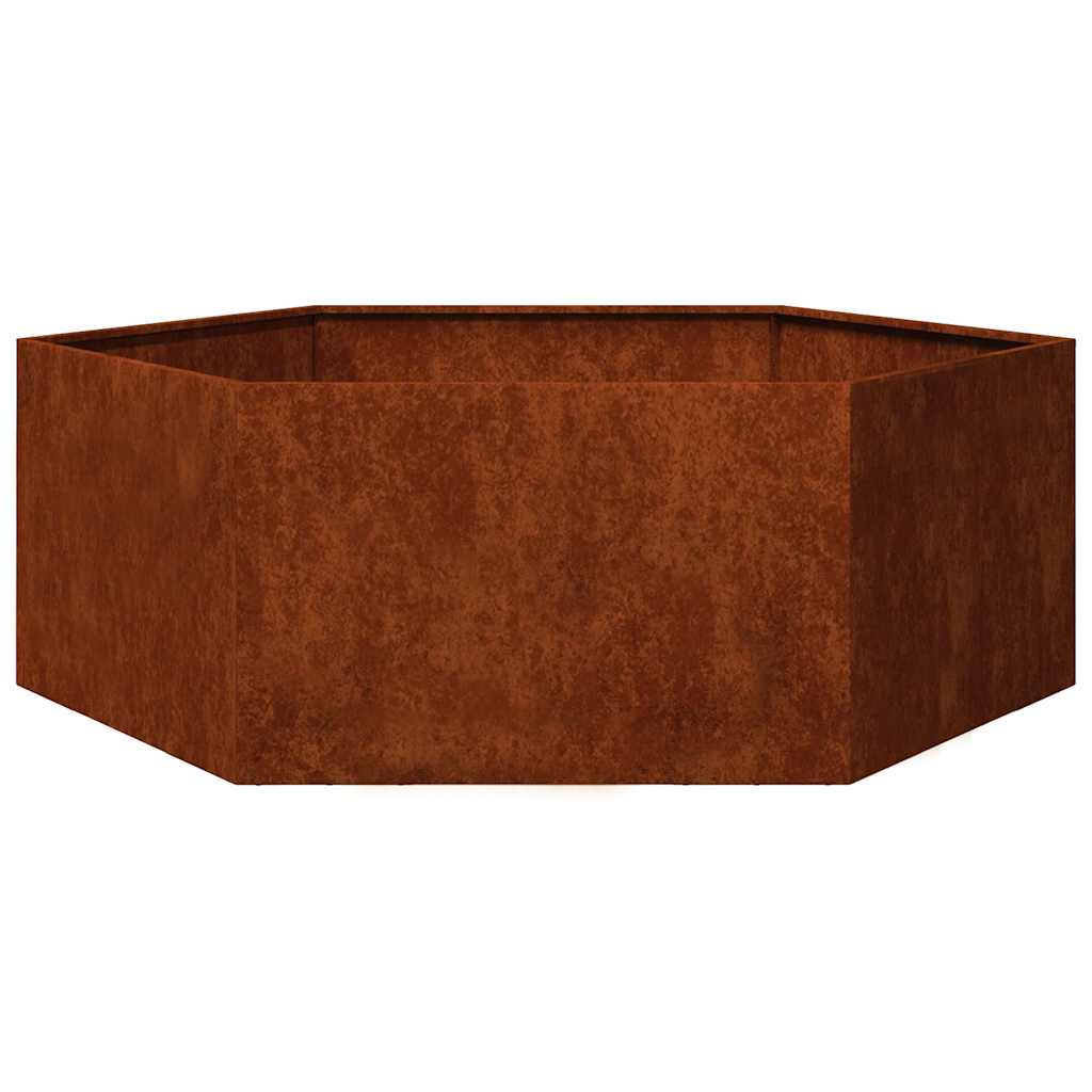 Lovelis, rūdžių spalvos, 138x120x45 cm, Corten plienas Lovelis, rūdžių spalvos, 138x120x45 cm, Corten plienas - Image 7