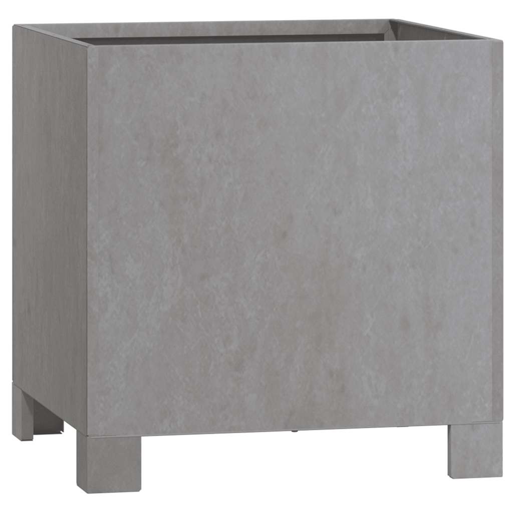 Loveliai su kojelėm, 2vnt., rūdžių, 30x30x30cm, Corten plienas Loveliai su kojelėm, 2vnt., rūdžių, 30x30x30cm, Corten plienas - Image 4