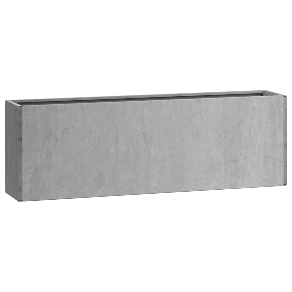 Sieniniai loveliai, 2vnt., rūdžių, 53x10x17cm, Corten plienas Sieniniai loveliai, 2vnt., rūdžių, 53x10x17cm, Corten plienas - Image 4