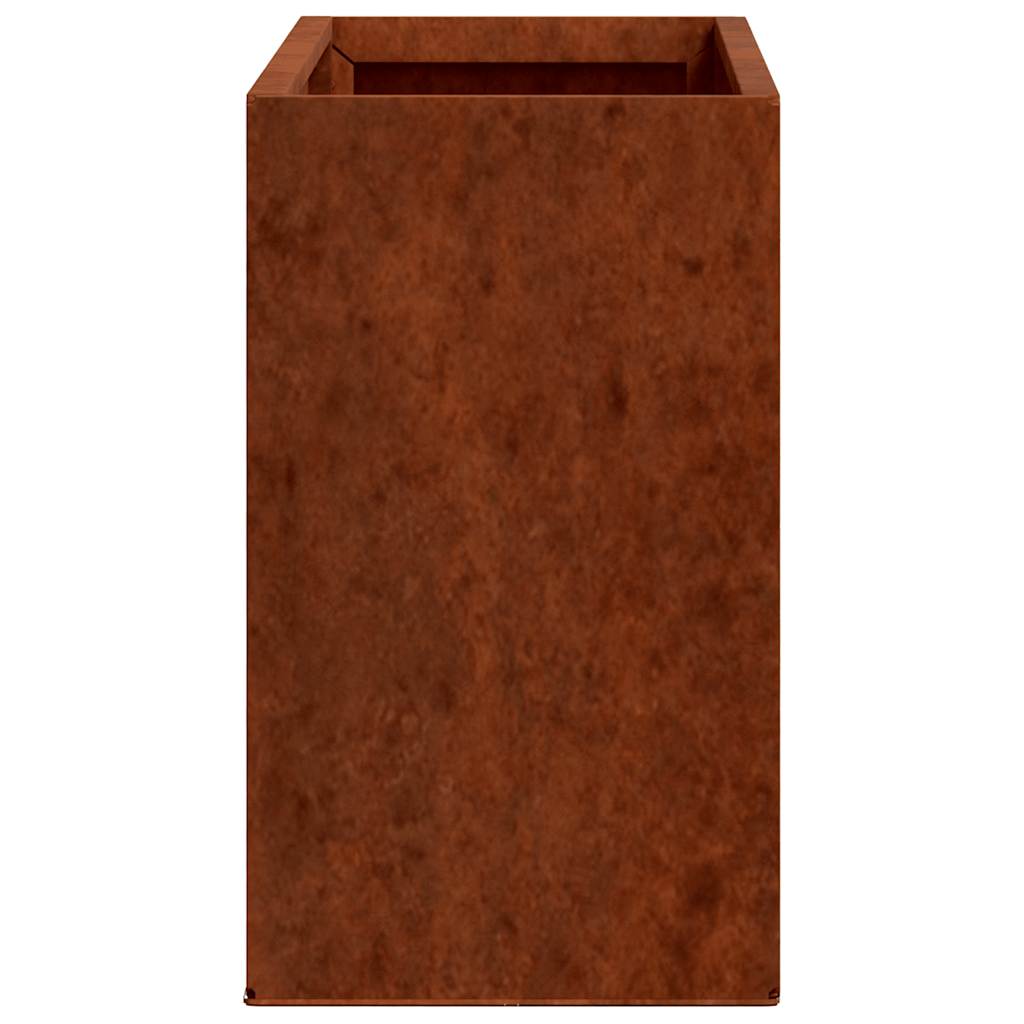 Sieniniai loveliai, 2vnt., rūdžių, 53x10x17cm, Corten plienas Sieniniai loveliai, 2vnt., rūdžių, 53x10x17cm, Corten plienas - Image 7