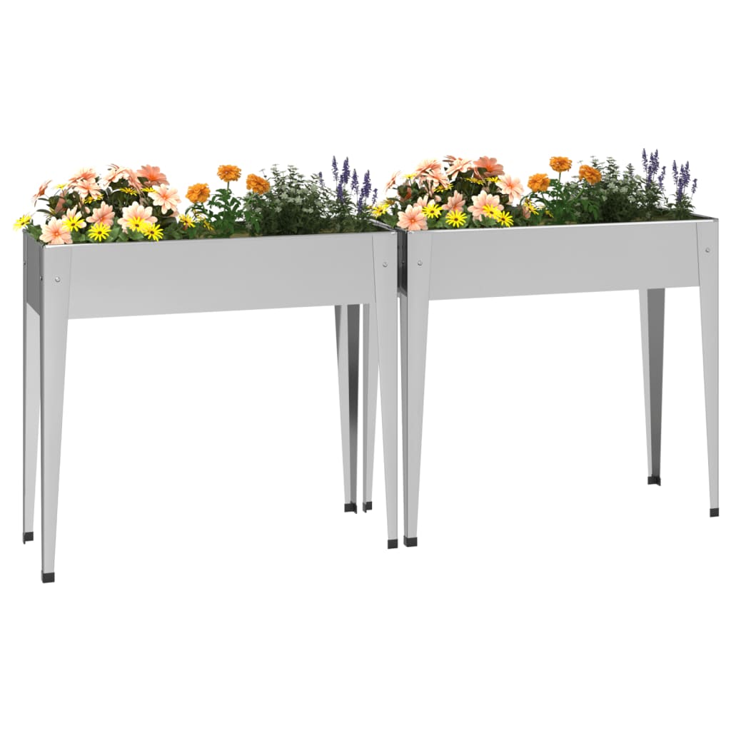 Sodo loveliai, 2vnt., galvanizuotas plienas Sodo loveliai, 2vnt., galvanizuotas plienas - Image 3