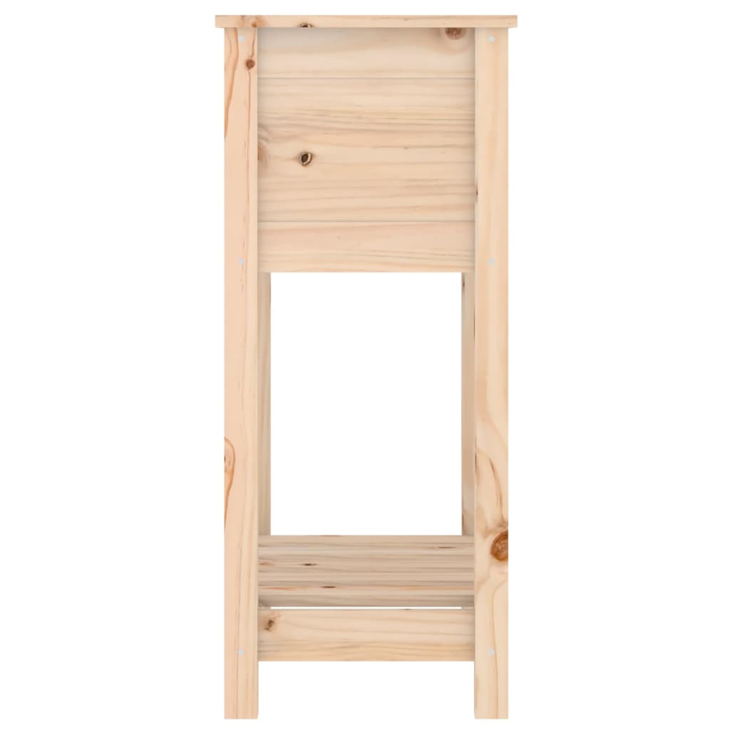 Lovelis su lentyna, 54×34,5x81cm, pušies medienos masyvas Lovelis su lentyna, 54x34,5x81cm, pušies medienos masyvas - Image 6