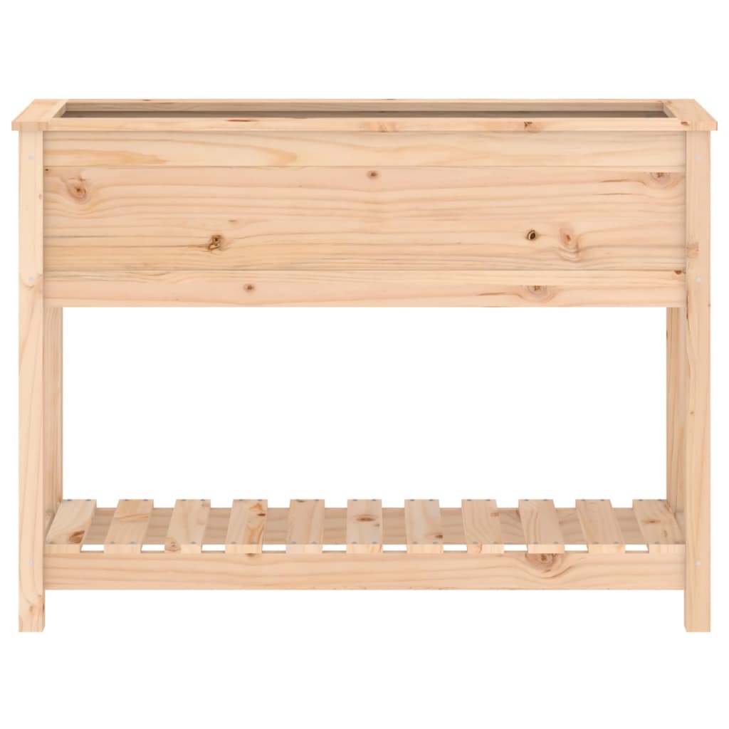 Lovelis su lentyna, 111,5×34,5x81cm, pušies medienos masyvas Lovelis su lentyna, 111,5x34,5x81cm, pušies medienos masyvas - Image 5