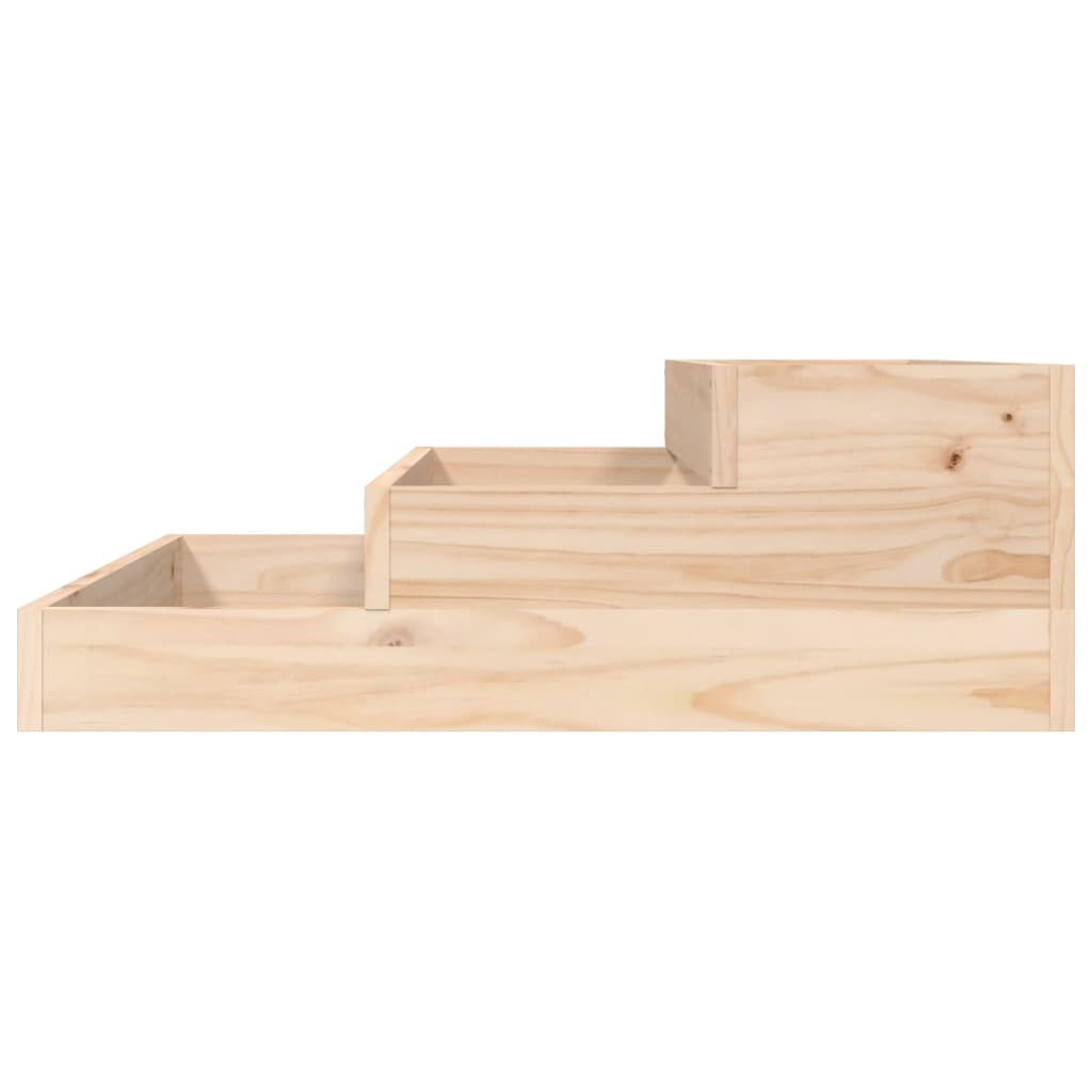 Lovelis, 78x78x27cm, pušies medienos masyvas Lovelis, 78x78x27cm, pušies medienos masyvas - Image 5