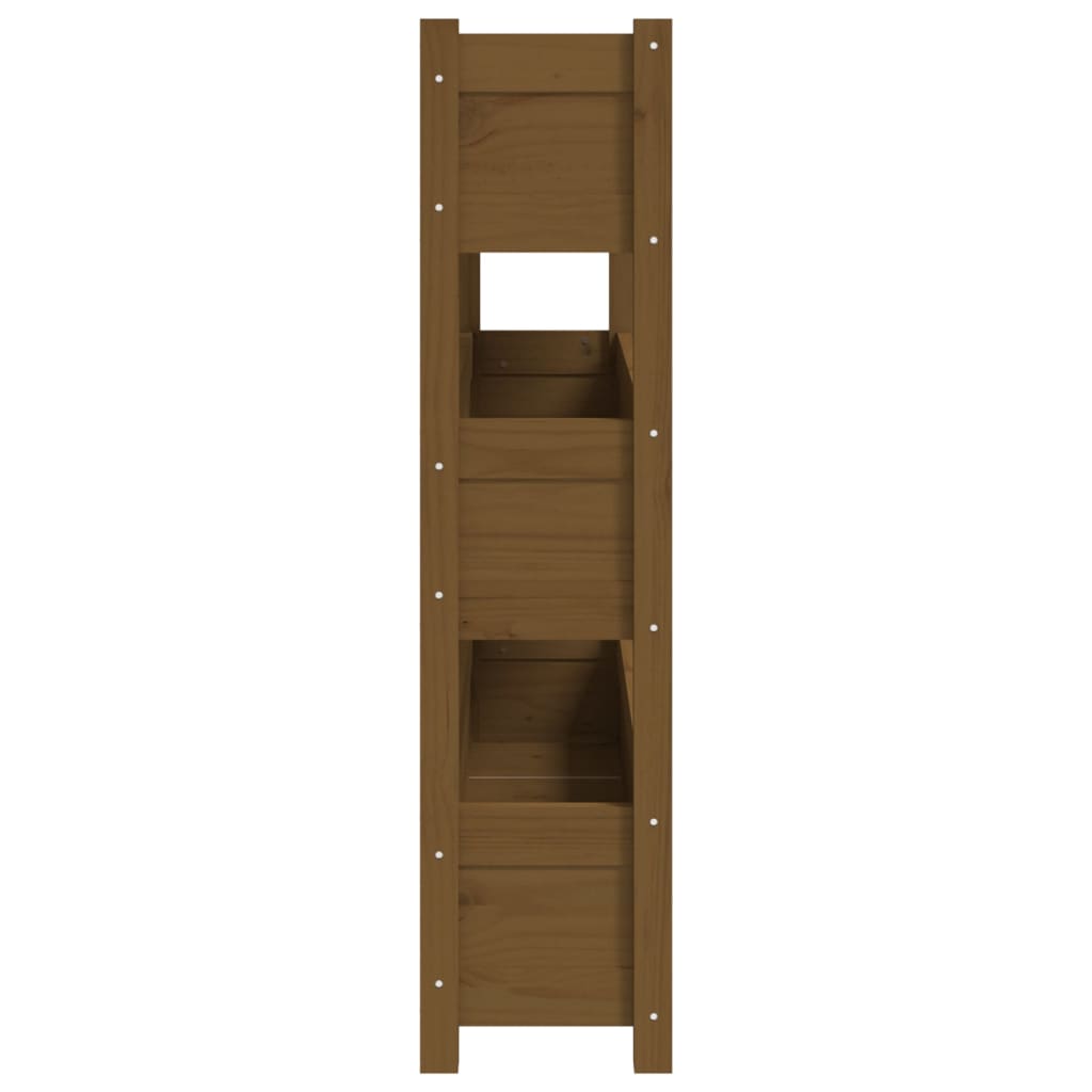 Lovelis, medaus rudas, 112x25x104,5cm, pušies medienos masyvas Lovelis, medaus rudas, 112x25x104,5cm, pušies medienos masyvas - Image 6