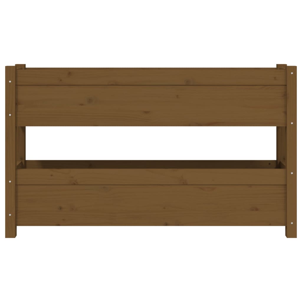 Lovelis, medaus rudas, 112x25x66cm, pušies medienos masyvas Lovelis, medaus rudas, 112x25x66cm, pušies medienos masyvas - Image 5