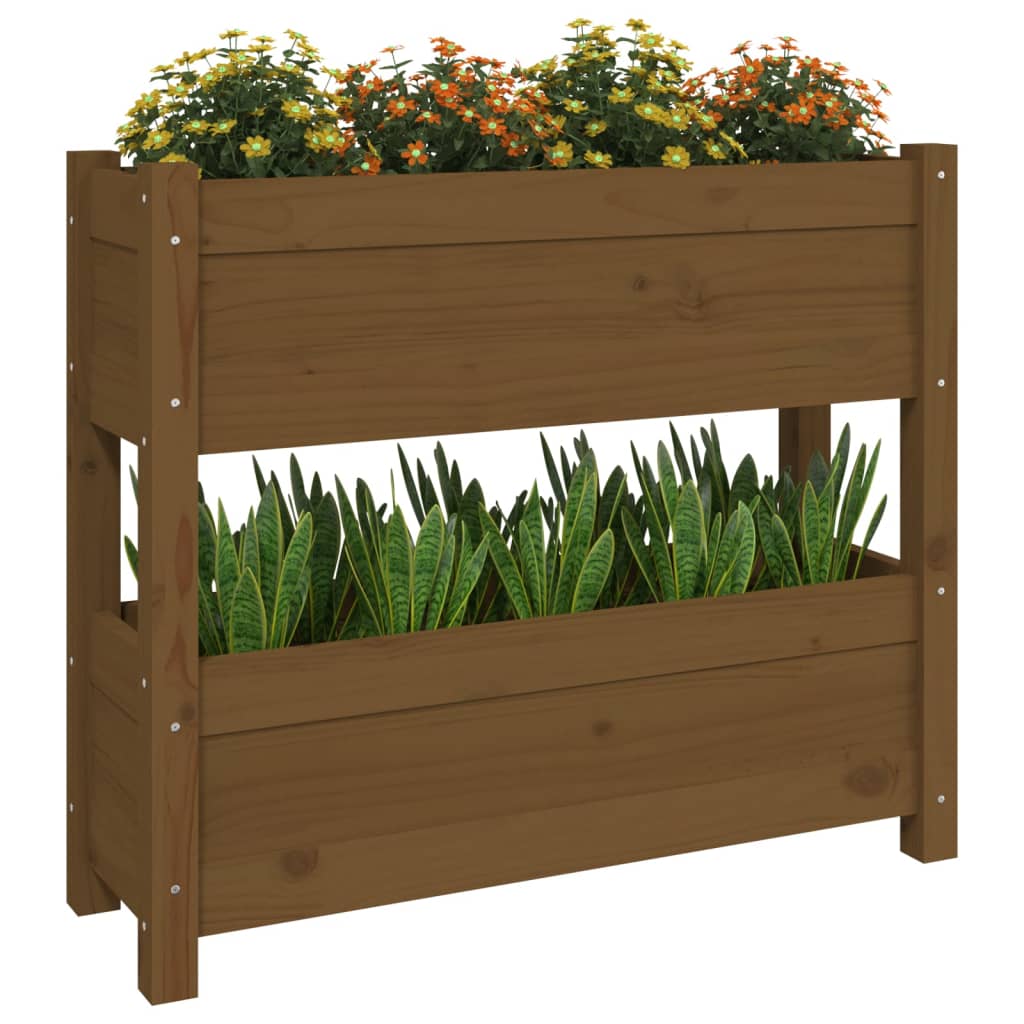 Lovelis, medaus rudas, 77x25x66cm, pušies medienos masyvas Lovelis, medaus rudas, 77x25x66cm, pušies medienos masyvas - Image 4