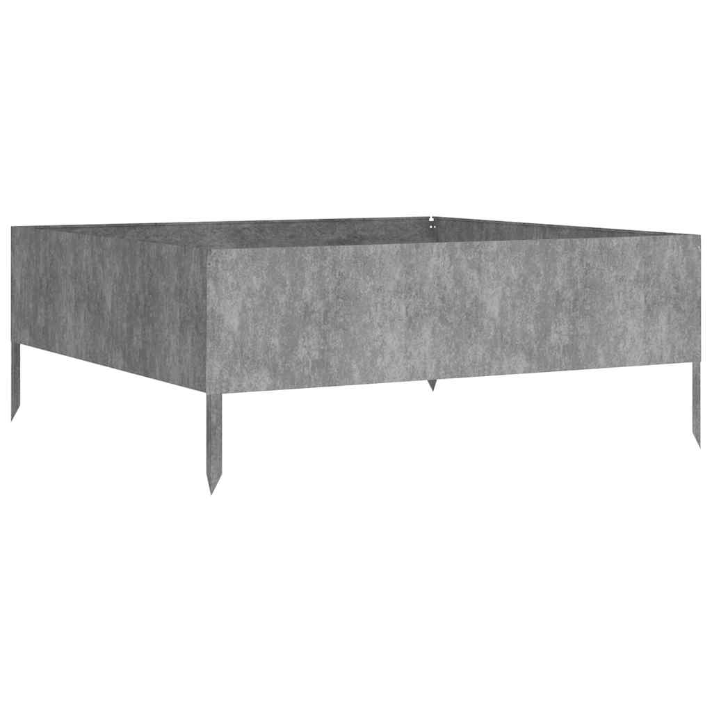Aukštas sodo lovelis, 100x100x41cm, Corten plienas Aukštas sodo lovelis, 100x100x41cm, Corten plienas - Image 4