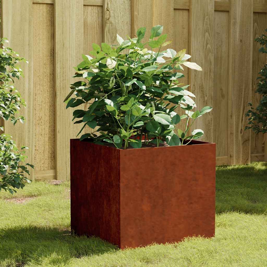 Lovelis, 40x41x40cm, Corten plienas Lovelis, 40x41x40cm, Corten plienas - Image 2