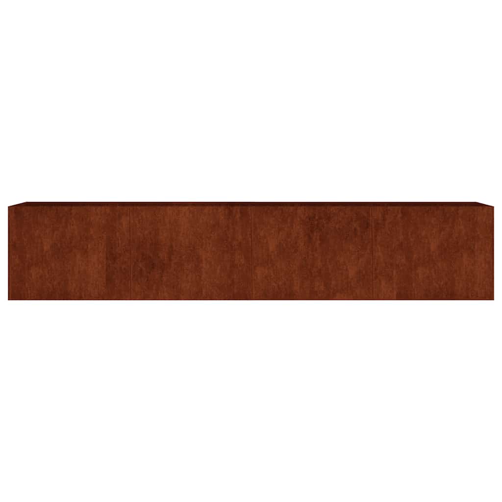 Aukštas sodo lovelis, 200x40x40cm, Corten plienas Aukštas sodo lovelis, 200x40x40cm, Corten plienas - Image 4