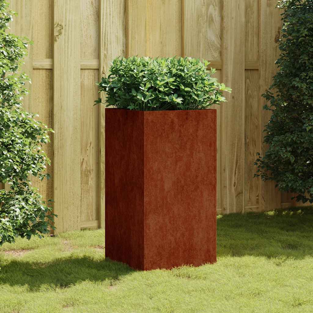 Lovelis, 40x40x80cm, Corten plienas Lovelis, 40x40x80cm, Corten plienas - Image 2
