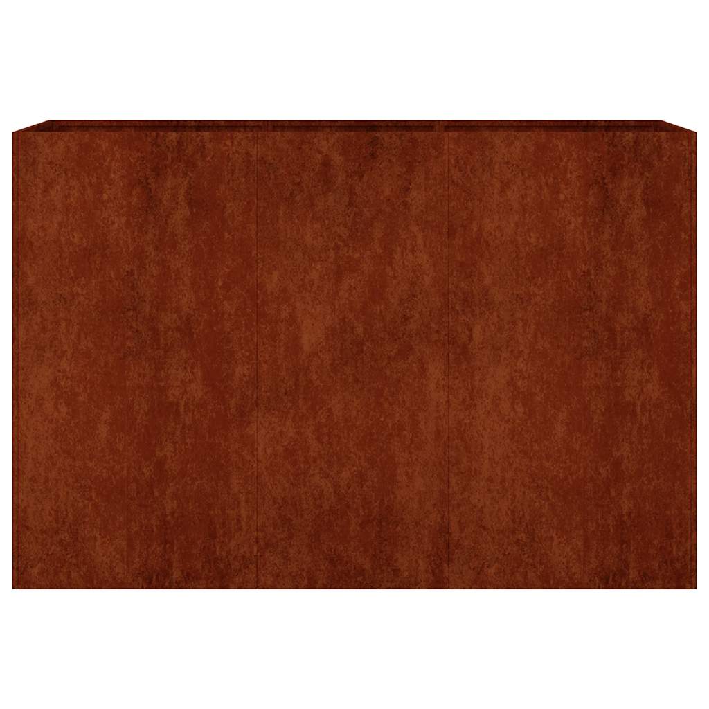 Aukštas sodo lovelis, 120x40x80cm, Corten plienas Aukštas sodo lovelis, 120x40x80cm, Corten plienas - Image 4
