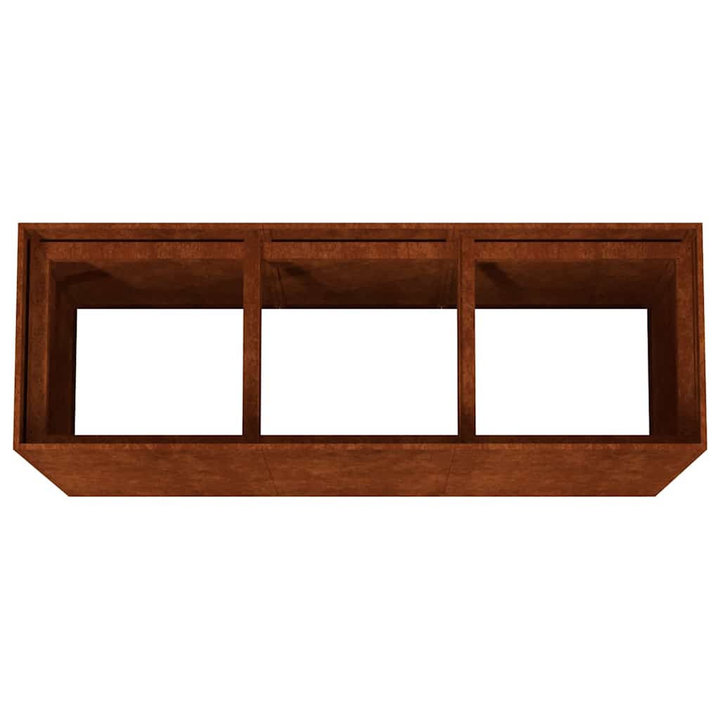Aukštas sodo lovelis, 120x40x80cm, Corten plienas Aukštas sodo lovelis, 120x40x80cm, Corten plienas - Image 5