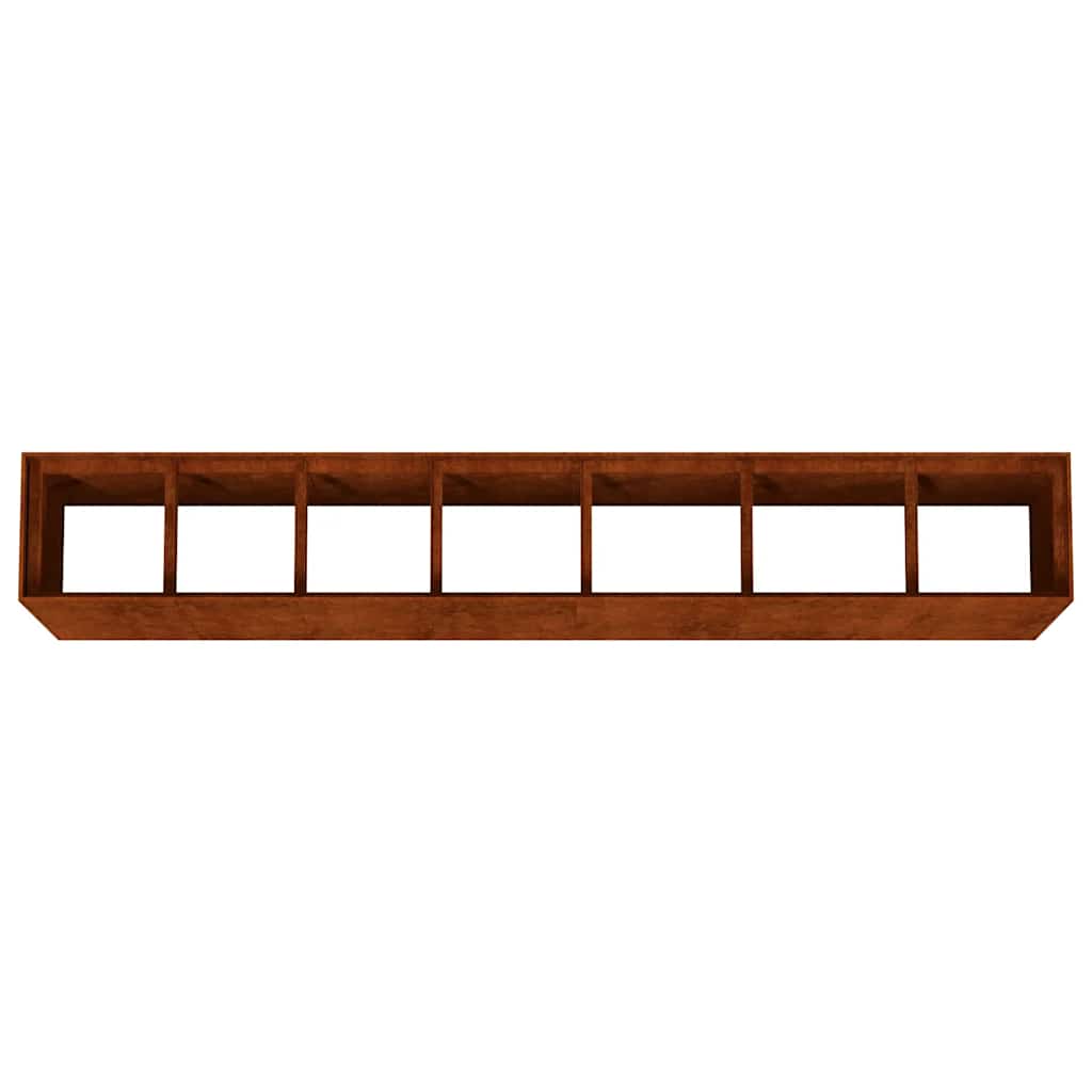 Aukštas sodo lovelis, 280x40x80cm, Corten plienas Aukštas sodo lovelis, 280x40x80cm, Corten plienas - Image 5