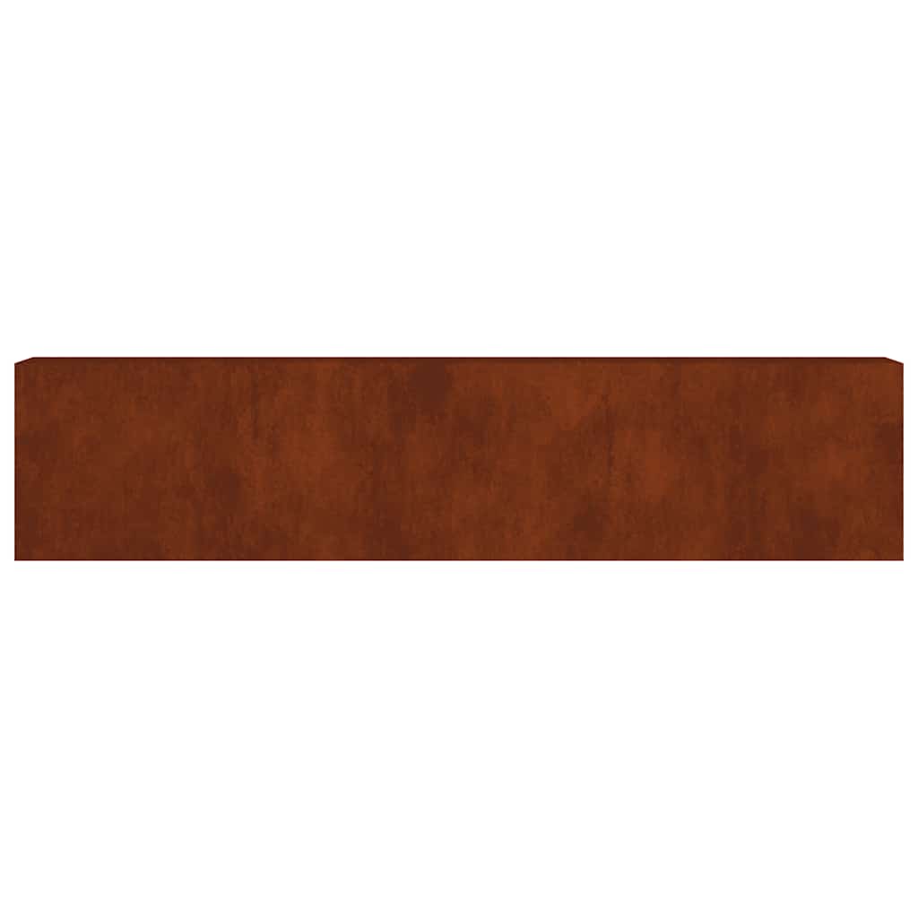 Aukštas sodo lovelis, 360x40x80cm, Corten plienas Aukštas sodo lovelis, 360x40x80cm, Corten plienas - Image 4