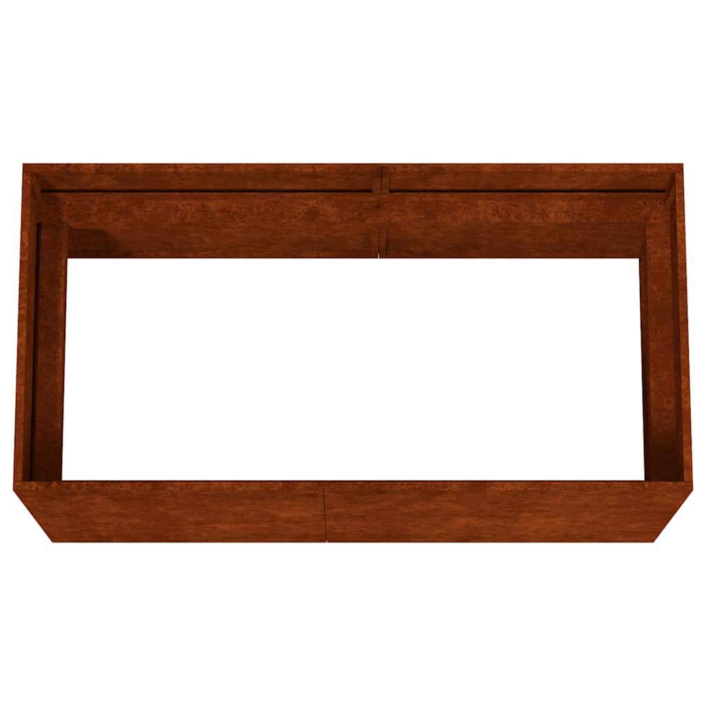 Lovelis, 80x40x40cm, Corten plienas Lovelis, 80x40x40cm, Corten plienas - Image 5