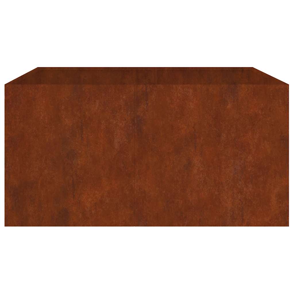 Lovelis, 80x80x40cm, Corten plienas Lovelis, 80x80x40cm, Corten plienas - Image 4
