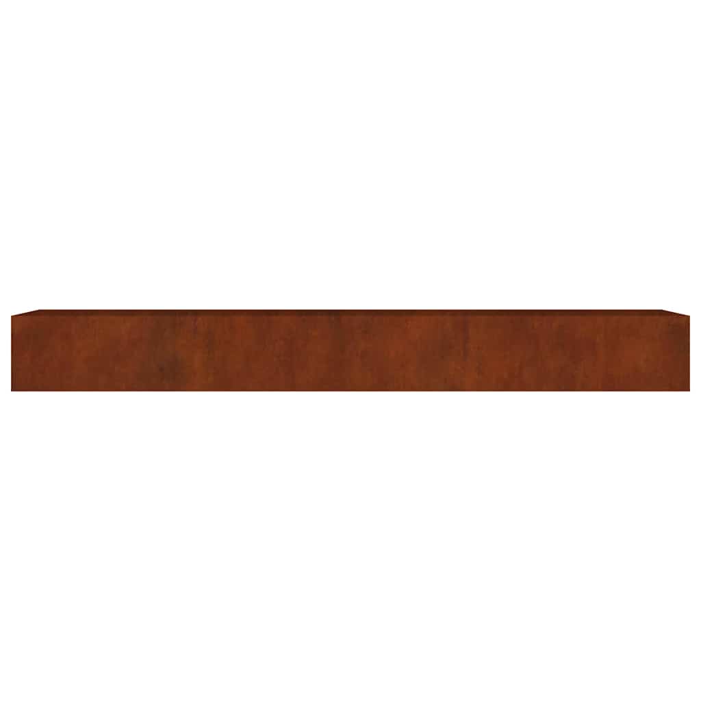 Aukštas sodo lovelis, 360x80x40cm, Corten plienas Aukštas sodo lovelis, 360x80x40cm, Corten plienas - Image 4