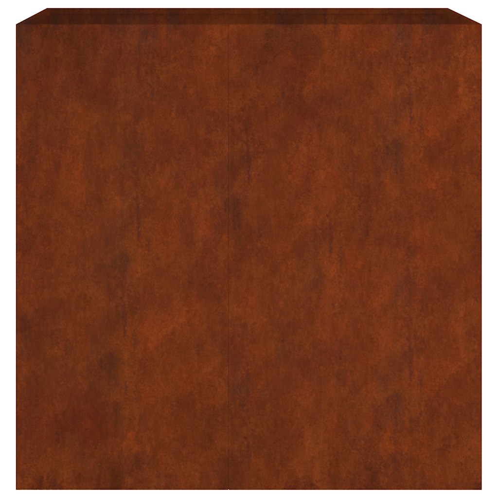 Lovelis, 40x80x80cm, Corten plienas Lovelis, 40x80x80cm, Corten plienas - Image 4