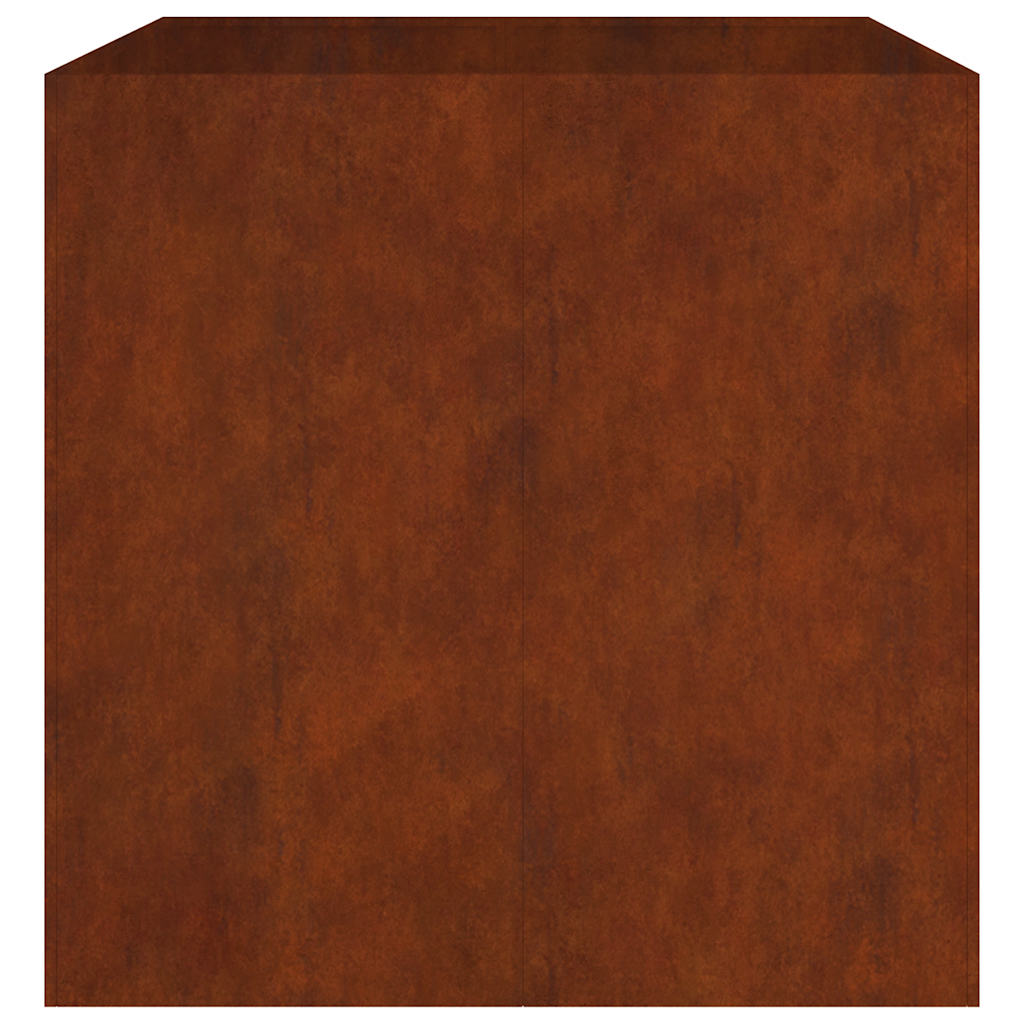 Lovelis, 80x80x80cm, Corten plienas Lovelis, 80x80x80cm, Corten plienas - Image 4