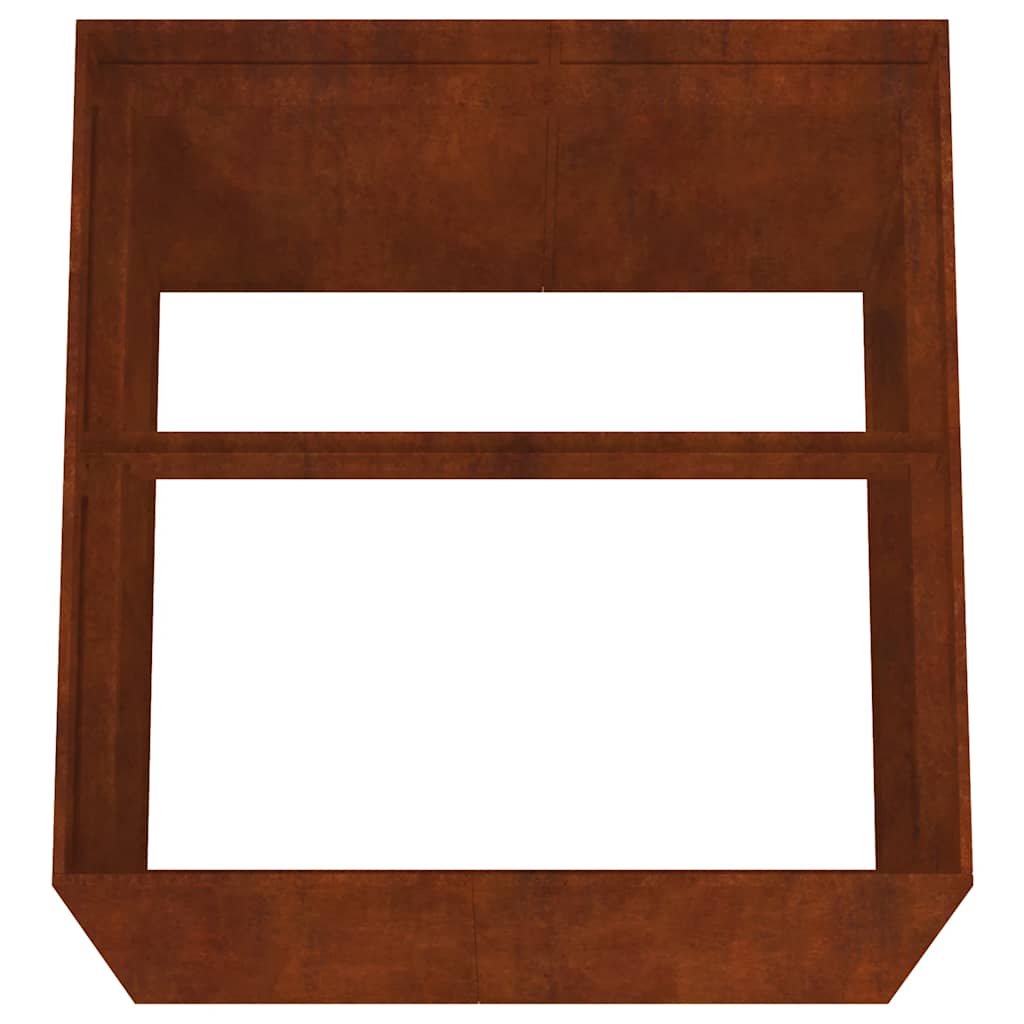 Lovelis, 80x80x80cm, Corten plienas Lovelis, 80x80x80cm, Corten plienas - Image 5