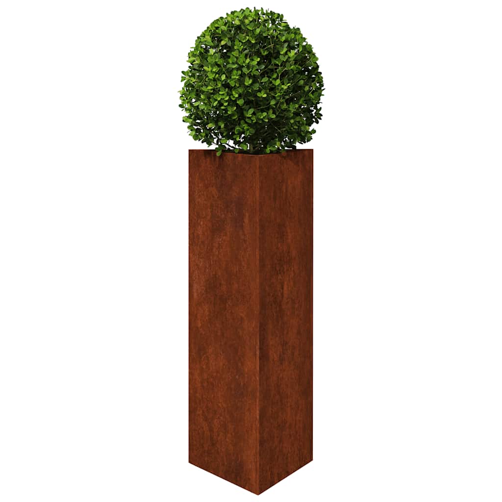 Sodo lovelis, 30x26x75cm, Corten plienas Sodo lovelis, 30x26x75cm, Corten plienas - Image 3