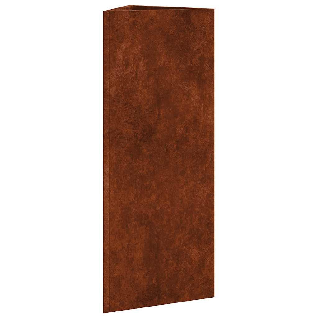 Sodo lovelis, 30x26x75cm, Corten plienas Sodo lovelis, 30x26x75cm, Corten plienas - Image 5