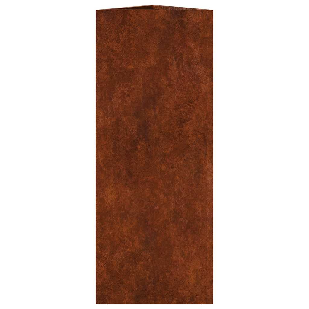 Sodo lovelis, 30x26x75cm, Corten plienas Sodo lovelis, 30x26x75cm, Corten plienas - Image 6