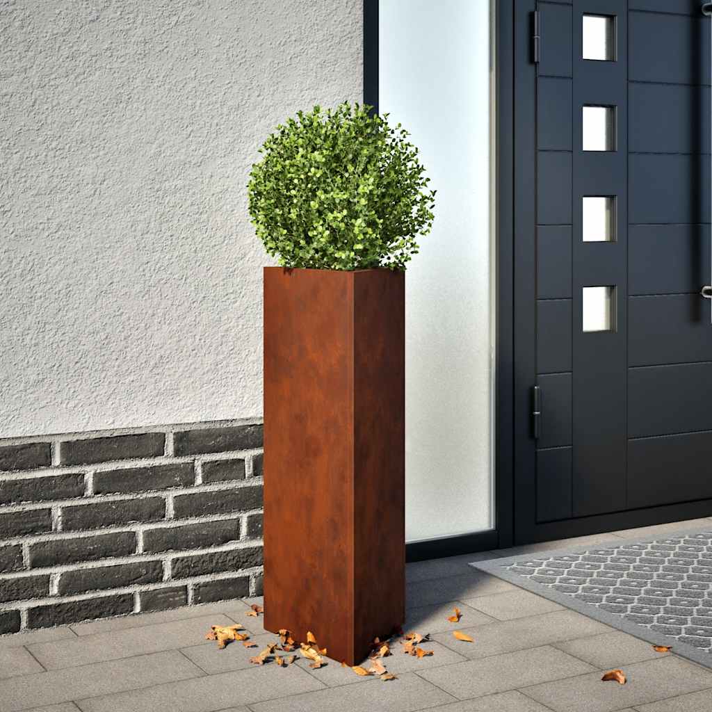 Sodo lovelis, 30x26x75cm, Corten plienas Sodo lovelis, 30x26x75cm, Corten plienas - Image 2