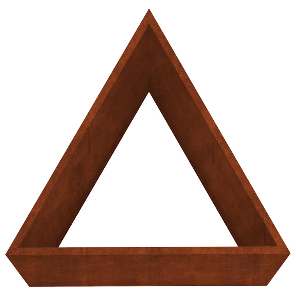 Sodo lovelis, 40×34,5x75cm, Corten plienas Sodo lovelis, 40x34,5x75cm, Corten plienas - Image 5