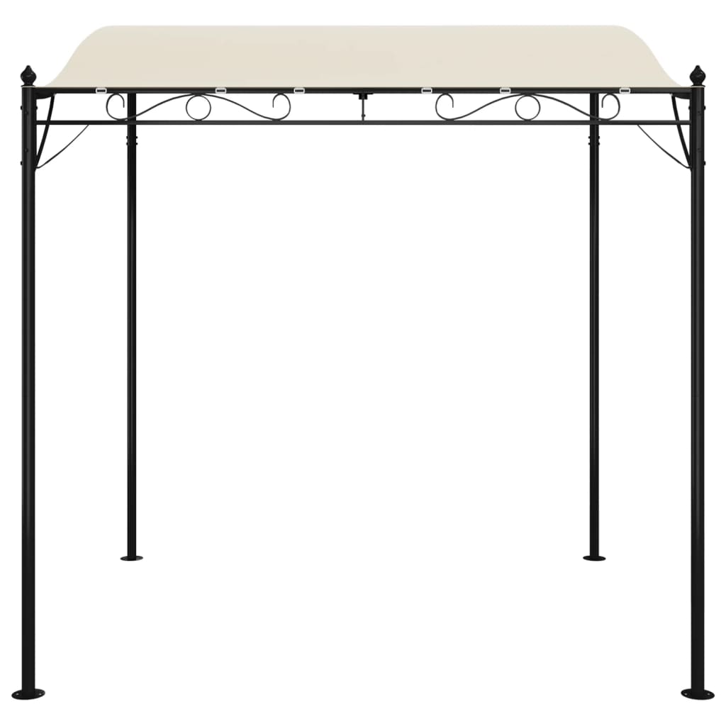 Stoginė, kreminės spalvos, 2×2,3m, audinys ir plienas, 180g/m² Stoginė, kreminės spalvos, 2x2,3m, audinys ir plienas, 180g/m² - Image 3
