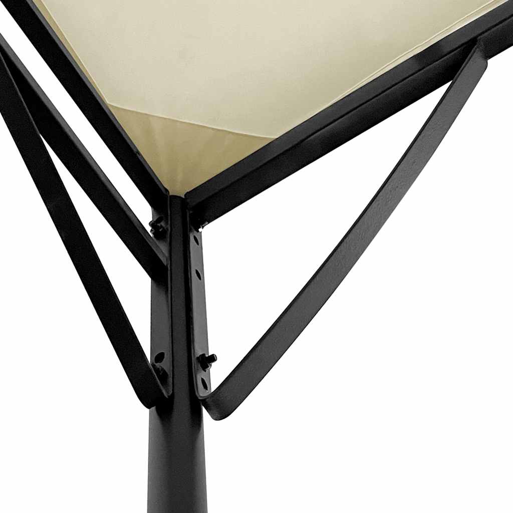 Stoginė, kreminės spalvos, 4x3m, audinys ir plienas, 180g/m² Stoginė, kreminės spalvos, 4x3m, audinys ir plienas, 180g/m² - Image 8