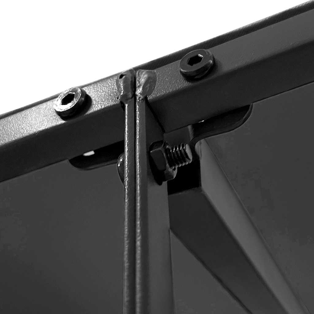 Stoginė, antracito spalvos, 4x3m, audinys ir plienas, 180g/m² Stoginė, antracito spalvos, 4x3m, audinys ir plienas, 180g/m² - Image 6