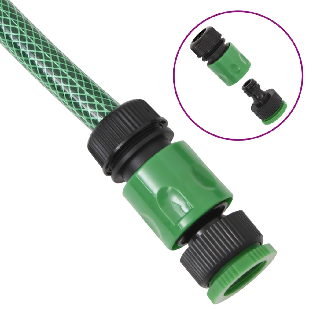 Sodo žarna su tvirtinimo detalėmis, žalia, 0,75″, 50m, PVC Sodo žarna su tvirtinimo detalėmis, žalia, 0,75", 50m, PVC - Image 6