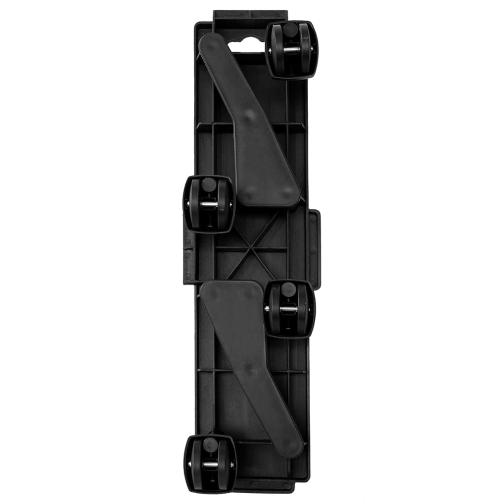 Transportavimo platformos su 4 ratukais, 10vnt., juodos, PP Transportavimo platformos su 4 ratukais, 10vnt., juodos, PP - Image 4