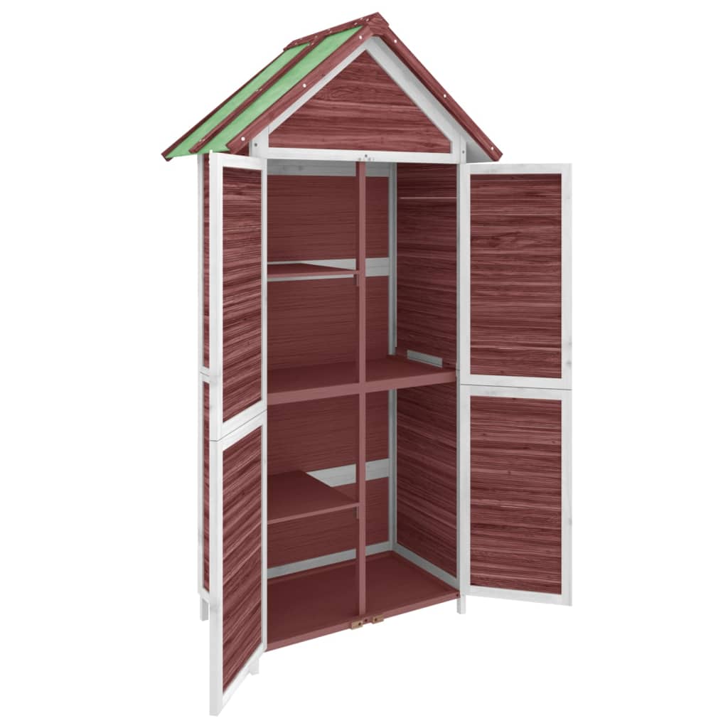 Sodo pašiūrė įrankiams, moka, 89×52,5x175cm, pušies masyvas Sodo pašiūrė įrankiams, moka, 89x52,5x175cm, pušies masyvas - Image 5