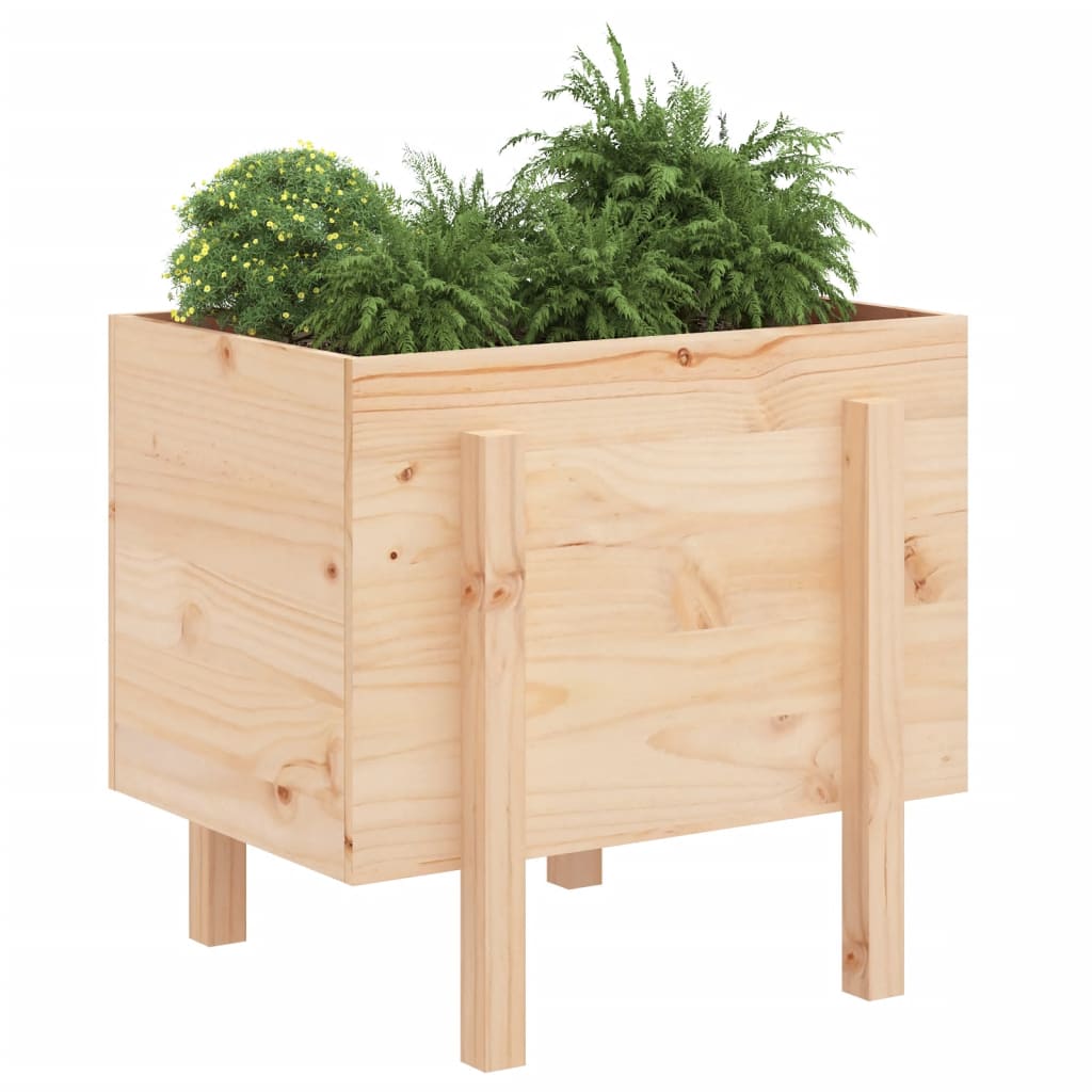 Sodo lovelis, 62x50x57cm, pušies medienos masyvas Sodo lovelis, 62x50x57cm, pušies medienos masyvas - Image 3
