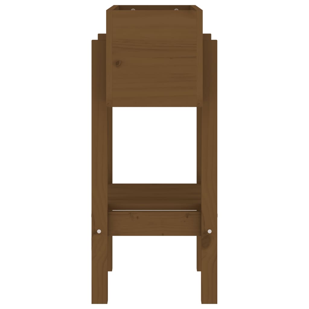 Sodo lovelis, medaus rudas, 62x30x69cm, pušies medienos masyvas Sodo lovelis, medaus rudas, 62x30x69cm, pušies medienos masyvas - Image 5