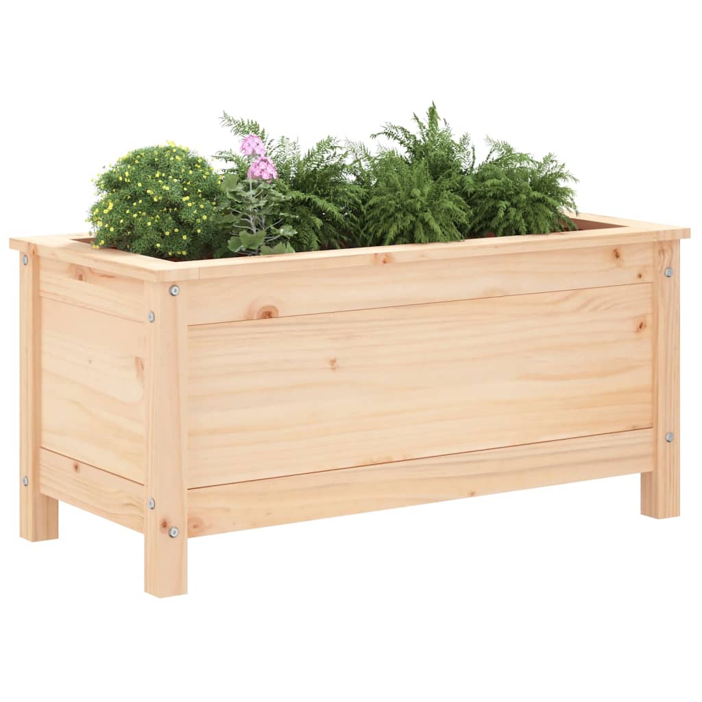 Sodo lovelis, 82,5x40x39cm, pušies medienos masyvas Sodo lovelis, 82,5x40x39cm, pušies medienos masyvas - Image 3
