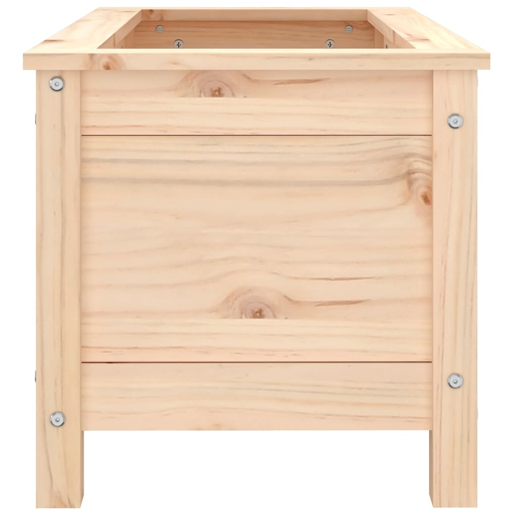 Sodo lovelis, 82,5x40x39cm, pušies medienos masyvas Sodo lovelis, 82,5x40x39cm, pušies medienos masyvas - Image 6